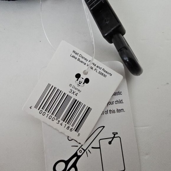 NWT Disney Minnie Mouse Ears Bean Bag Coin Purse Clip Key Chain - Picture 8 of 9